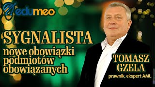 Weź udział w webinarze Sygnalista  nowe obowiązki podmiotów obowiązanych Tomasz Gzela [upl. by Gurtner]