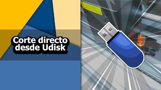 GENIAL ¡¡CORTE DIRECTO DESDE UNA MEMORIA USB EN TENETH [upl. by Ayoral]