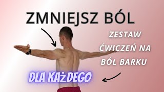 Brak bólu BARKU  ZESTAW 5 ĆWICZEŃ DLA KAŻDEGO FizjoKris [upl. by Morlee804]