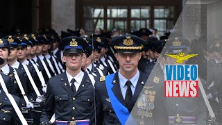 Accademia Aeronautica giura il corso Drago VI  Video News Aeronautica Militare [upl. by Analah882]