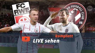 Regionalliga live BFC Dynamo vs RotWeiß Erfurt  Sport im Osten  MDR [upl. by Harberd]