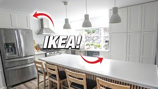 Using IKEA Cabinets And Drawers For Kitchen Remodel Is It Worth It DIY How To Install [upl. by Loralyn]