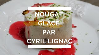 Recette facile de nougat glacé par Cyril Lignac [upl. by Krever]