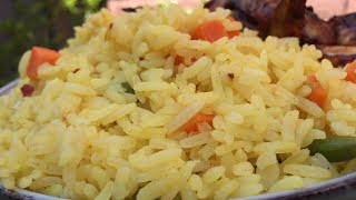 Quick and EASY to make Yellow Savoury Rice  Wanna Cook [upl. by Albrecht]