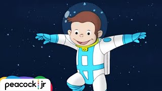 George The Space Monkey 🐵Curious George 🐵Kids Cartoon🐵Kids Movies🐵Videos for Kids [upl. by Selimah]