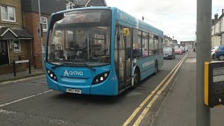 Arriva Kent amp Surrey ADL Enviro200 Dart GN57 BOH 1641 On Duncan Rd Gillingham Kent [upl. by Tomlin]