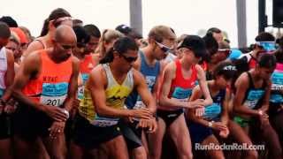 2013 Rock n Roll San Diego Marathon and Half Marathon Highlights [upl. by Boff534]