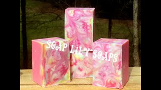 Swirled Energy CP Soap [upl. by Ecirtael]