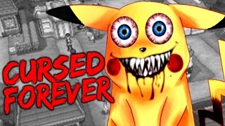 PIKACHU HORROR GAME WILL HAUNT YOUR DREAMS  CURSED FOREVEREXE Pokemon Horror Game [upl. by Ahtnama743]