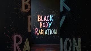 Black Body Radiation  Spectral Distribution 🌈 [upl. by Aisitel408]