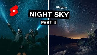 BEST Camera Settings for NIGHT SKY Photography Part 25 Shorts [upl. by Ellerrad]