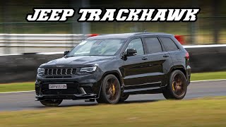 2017 Jeep Grand Cherokee Trackhawk  Supercharger whine and loud exhaust Zolder 2020 [upl. by Clintock]