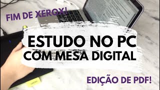 FIM DO XEROX  estudo com mesa digital [upl. by Anaitsirk]