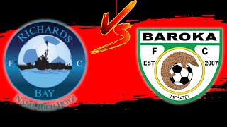 RICHARDS BAY VS BAROKA FC PSL PROMOTIONAL PLAYOFFS LAST GAME LIVESCORE [upl. by Aicirtac]