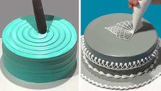 Stunning Cake Decorating Technique Like a Pro  Most Satisfying Chocolate Cake Decorating Ideas [upl. by Nerret]