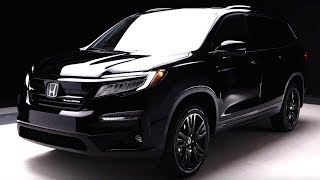 2021 Honda Pilot black Edition  Next Generation PILOT  Redesigned Exterior Interior amp Features [upl. by Akelahs]