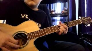 John Mellencamp  Small Town guitar cover [upl. by Carmella]