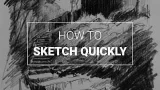 How to Sketch Places Quickly [upl. by Ahsiem865]