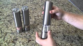 Automatic Pepper Salt Grinder Mill  Stainless Steel [upl. by Harol]