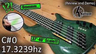 Kalium Quake Bass Review and Tone Demo [upl. by Martynne]