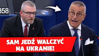 BRAUN Z PRZYTUPEM DEBIUTUJE W EUROPARLAMENCIE PIERWSZE SZCZĘŚĆ BOŻE [upl. by Anabella]