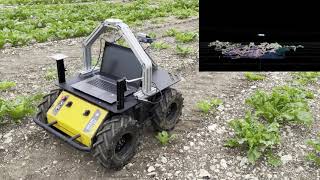 Husky Robot used for field data collection and agricultural autonomous system development [upl. by Ken]