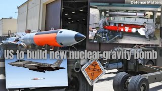 New version of the B61 nuclear gravity bomb of United States [upl. by Eladnek712]