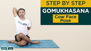 Gomukhasana Cow Face Pose Benefits How to Do amp Contraindications by Yogi Sandeep  Siddhi Yoga [upl. by Lobiv]