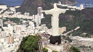 Christ the Redeemer from Above HD [upl. by Michale]