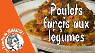 Poulets farcis aux legumes de Mimanoufi [upl. by Yleoj211]