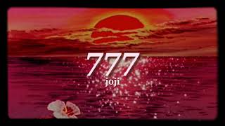 777 • joji lyrics [upl. by Saitam]