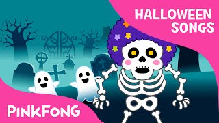 The Skeleton Band  Halloween Songs  PINKFONG Songs for Children [upl. by Arayt]