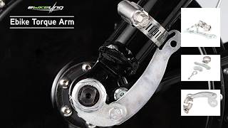 eBikeling Ebike Conversion Kit Torque Arm Installation Geared Front Hub Motor [upl. by Elhsa]