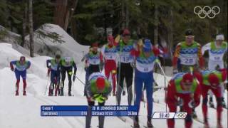 Speed Skating  Mens 10000m  Jorrit Bergsma Wins Gold  Sochi 2014 Winter Olympics [upl. by Nalod846]