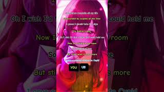 Fifty Fifty Cupid Karaoke 💘 shorts karaoke fiftyfifty cupid subscribe viral youtubeshorts [upl. by Arenahs240]