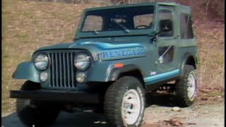 MotorWeek  Retro Review 81 AMC Jeep CJ7 [upl. by Lekcim]