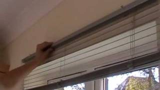 HOW TO FIT A METAL VENETIAN BLIND  YouTube [upl. by Cristian]