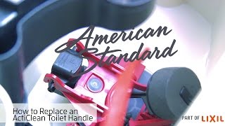 Toilet Flapper Replacement – ActiClean SelfCleaning Toilet by American Standard [upl. by Eladnar]