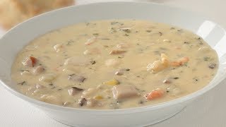 EASY SEAFOOD CHOWDER  VIDEO RECIPE [upl. by Hsara]