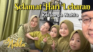 SELAMAT HARI LEBARAN  KELUARGA NAHLA  OFFICIAL MUSIC VIDEO [upl. by Alemrac516]