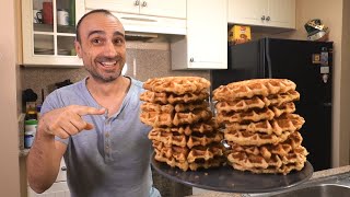 HOW TO MAKE THE MOST AUTHENTIC AND DELICIOUS LIEGE WAFFLES  Expertly cooked by a real Belgian [upl. by Sunev]