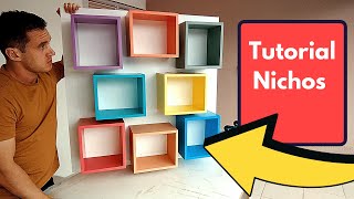 Tutorial Nichos Decorativos [upl. by Ursi474]