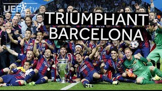 Highlights Barcelona win the 2015 UEFA Champions League in Berlin [upl. by Lyndes]