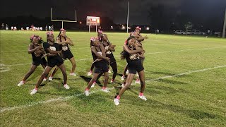 Epic Cheer battle between the G County Sundevils and Texas City Stingrays at half time [upl. by Aicirtel]