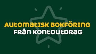 Automatisk Bokföring från kontoutdrag [upl. by Pillihpnhoj]