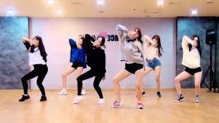 GFRIEND  Rough  mirrored dance practice video  여자친구 시간을 달려서 [upl. by Sweyn]