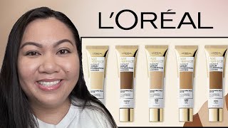 Loreal Age Perfect Radiant Serum Foundation  8 Hour Wear Test and Review on Oily Skin Natural Buff [upl. by Marje]