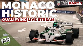 Monaco Historic Grand Prix  Day 1 live stream replay  Part 1 [upl. by Carlyn]