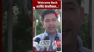 Raghav Chadha  Welcome Back अरविंद केजरीवाल [upl. by Imaj441]