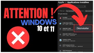 L ERREUR que vous faites ASSURÉMENT sur Windows 10 ou 11 [upl. by Onnem262]